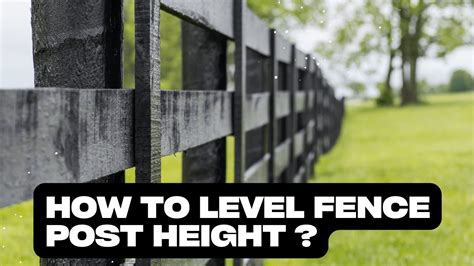 leveling box steel pole|How to Level Fence Posts on Uneven Ground .